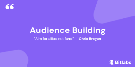 digital marketer audience building quote