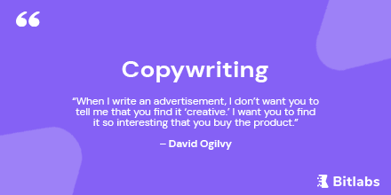 copywriting quote