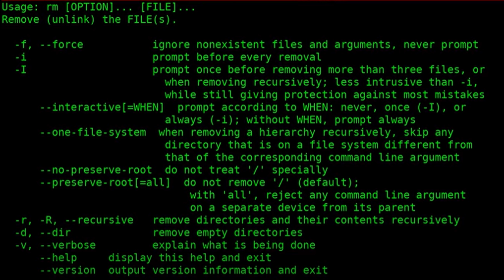 contoh cli berisi perintah dasar linux